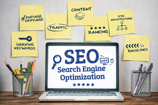 SEO dashboard analytics